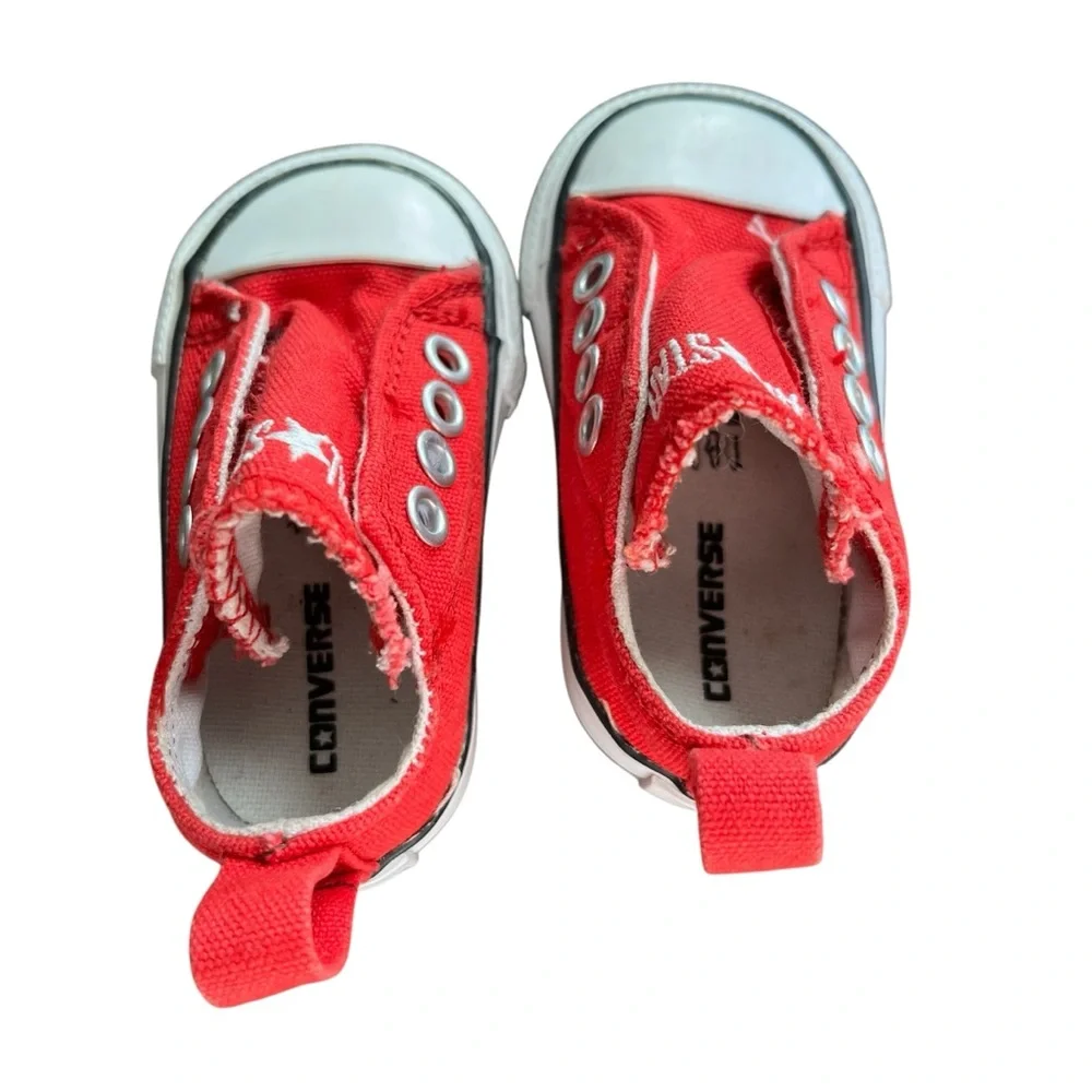 Converse‎ Kids Red Canvas Shoes infant 2.5